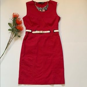Vintage Love Moschino red pencil dress size S